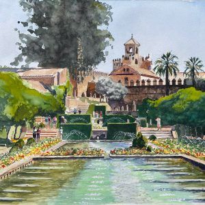 Jardines del Alcázar cordobés