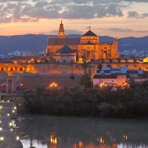 Puesta de sol en abril